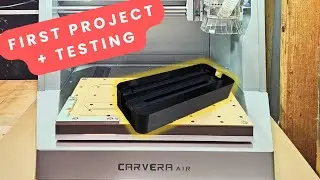 Makera Carvera Air First Project Testing