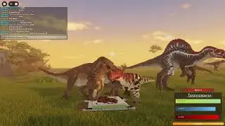 Roblox jurrasic world fallen ashes-gameplay-