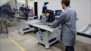 MMB 500 High Speed Stationary Beveling Machine from Saar-Hartmetall USA