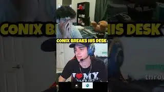 Zoink Watched Conix BREAK His Desk!