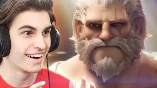 Overwatch Reinhardt Short REACTION! & THE NEW HERO MOIRA!