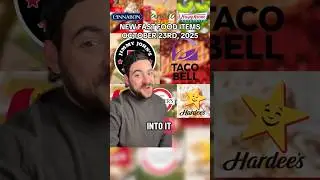 New fast food releases for late October/early November - 10.23.25 #food #fastfood #tacobell #eating