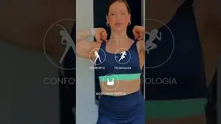 Lindo conjunto de treino, leggin e top de academia, roupa fitness.
