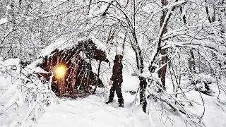 Woman Survives Alone in Cold Mountain Shelter in Winter | Trial by Cold and Snow