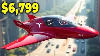 First look of $6,799 Tesla Flying Car finally Revealed by Elon Musk | End of Traffic