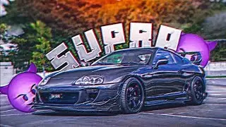 SUPRA MK4 ☠️ || 4K EDIT || HS EDITZ