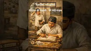 प्रेमचन्द की कहानी - मेरे भाई साहब। हिंदी की मनोरंजन से भरपुर कहानियां। ऑडियो स्टोरी। मानसरोवर भाग-1