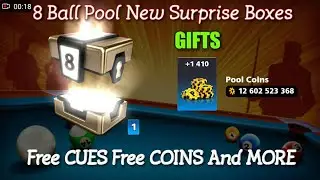 8 Ball Pool New Surprise Boxes With Free Gifts