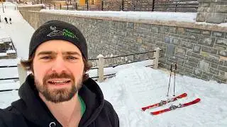 What urban skiing is actually like
