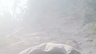 The  log slide at Grand Marais