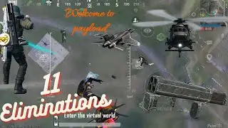 11 Eliminations | #bgmi full payload gameplay | M202 + MG3 #gaming  #payload #pubgmobile