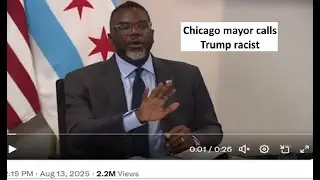 Chicago Mayor says Trump is intimidated by black intellect