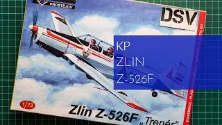 Kovozavody Prostejov 1/72 Zlin Z-526F (KPM0155) Review