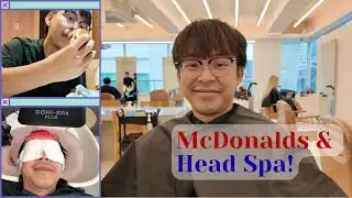 Head Spa day and Korean McDonalds! - Korea & Japan Fall 2025