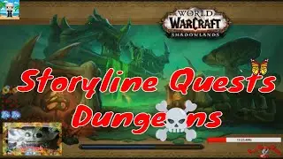 🎮Fun Geek Video Presente World of Warcraft Shadowlands Storyline Quests 33c