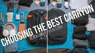 Carry-On Bag Battle. Blackember Forge vs Bellroy Lite Travel Pack