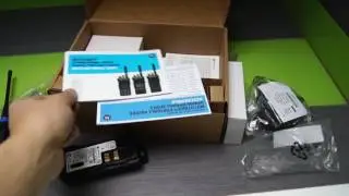 Motorola MotoTRBO DP4600E UHF MPT1327 Unboxing #SQ7PSQ [1080p]