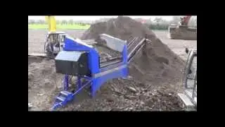 FleXiever CONVEYOR: screening soil / zeven grond / criblage du sol