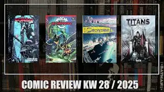 Comic Review KW 28 / 2025: Conan, DC Horror: Der Vampirkrieg 1,  Frontier, Titans 1 - Iris