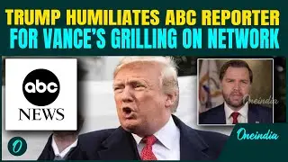 Trump BLASTS ABC News: &lsquo;No Question For Fake News&rsquo; After Host Abruptly Stops JD Vance Interview