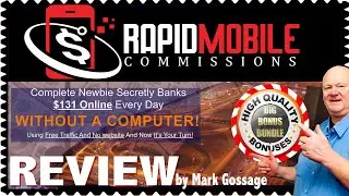 Rapid Mobile Commissions Review With Walkthrough Demo + 🚦 MASSIVE 🤐 BONUSES 🚦