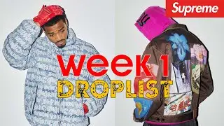 SUPREME WEEK 1 SS22 DROPLIST LIVE!