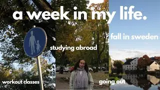 SWEDEN DIARIES | study abroad VLOG (week in my life)