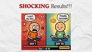 I Tried to Train My Brain Like a Monk: 30 Days of Mindful Concentration