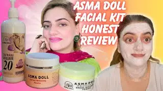 asma doll facial kit honest review || asma doll k facial kit ka result