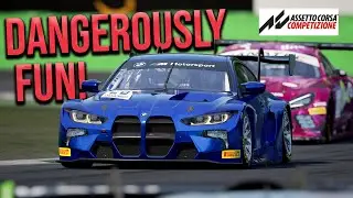 The MOST DANGEROUS Place in Online Sim Racing? Monza GT3 Servers on Assetto Corsa Competizione
