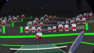WeArePSVR plays VR Ping Pong - PSVR gameplay