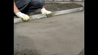 Faire une Chape avec du Béton Sec