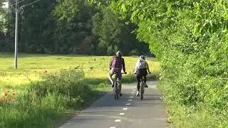 Pěkn&eacute; cyklostezky u &Scaron;ternberku.