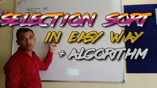 Selection Sort in English