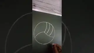 volleyball 🏐 drawing