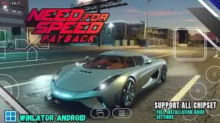 Smooth!!! MAIN NEED FOR SPEED PAYBACK DI MOBILE - Winlator 10 (Android)