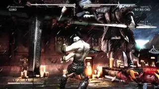 Mortal Kombat XL Goro Vs Bo Rai Cho