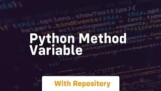 python method variable