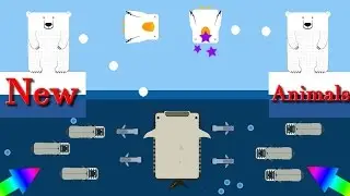 Deeeep.io New animals in beta test ||  Pelican, Polar bear, Whale shark, Lamprey