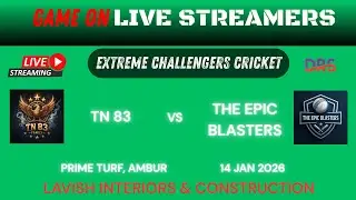 TN 83 vs THE EPIC BLASTERS | ACADEMYTROPHY 2025 | VELLORE | T20