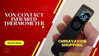 First #experience on #shopping with #Chinavasion for NON CONTACT INFRARED #THERMOMETER