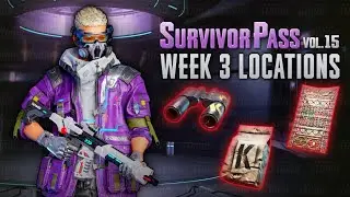 SP15 WEEK 3 LOCATIONS | SURVIVOR PASS VOL. 15 | NEW STATE MOBILE