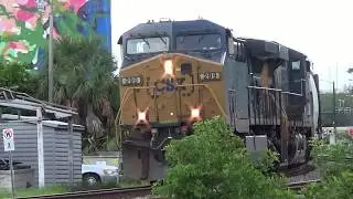 Amtrak P098-30 MEETS CSX Q453-29 - w/BBT609 - 8/30/19 - 9:50am - MP SX 970.86