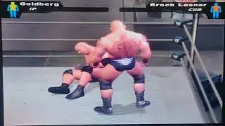 Goldberg Vr Brock Lesnar | Who Will Win?  #wwe  #ps2 #bestps2games