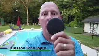 Amazon Echo Input Overview (Backyard Speaker Setup)