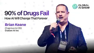 Revolutionizing Drug Discovery with AI | Brian Keane, CEO of DiaGen Ai @ SURGE XL | Global AI Show