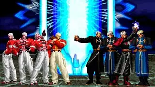 [KOF Mugen] Yashiro Team vs Goenitz Team