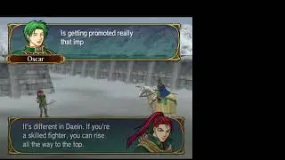 Shinon vs Oscar Fire Emblem Path of Radiance