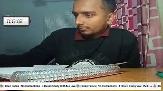 4 Hours Study With Me LIVE 📚 | Day 4/60 | No Distractions, Full Focus ( part 1)