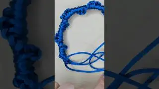 Elegancia espiral: Collar corbat&iacute;n en macrame #diy #bisuteria #tutorial #moda #corbat&iacute;n